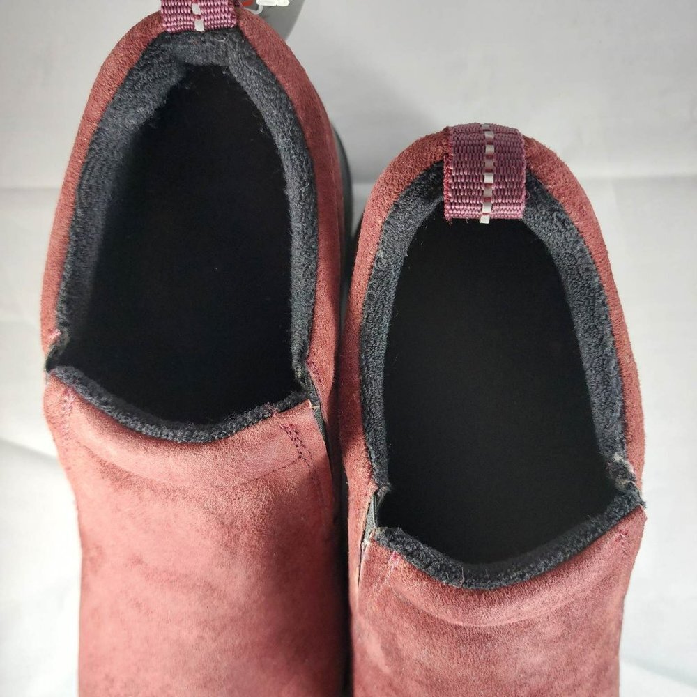 NWT Easyspirit Slip on shoes Dark Suede Wine - Picture 6 of 11